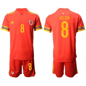 Maillot de Foot Pays de Galles Harry Wilson 8 Enfant Domicile UEFA Euro 2020